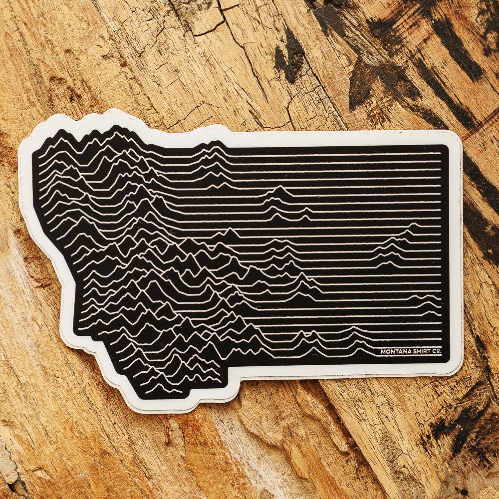 Montana Ranges Sticker
